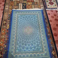 فرش دستباف ابریشم گنبدی
