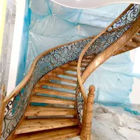 پله های چوبی ‌فلزی|خدمات پیشه و مهارت|شهریار, شهریار|دیوار