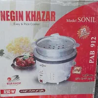 پلوپز ارام پز بخارپز سه کاره نگین خزر ۸تا۱۰ نفره|اجاق گاز و لوازم برقی پختوپز|الوند, |دیوار