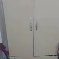 کمد دراور، مانیتور ۲۰ اینچ، میز کامپیوتر و قاب