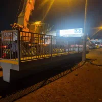 ساخت پل عابر پیاده در شیراز