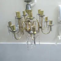 لوستر ۱۲ شاخه|لوستر و چراغ آویز|زنجان, |دیوار