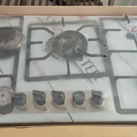 اجاق گاز ۵شعله رو میزی صفحه استیل توکار نو آکبند|اجاق گاز و لوازم برقی پختوپز|سمنان, |دیوار