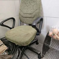 صندلی چرخ دار چرخدار چرخشی اداری کامپیوتر