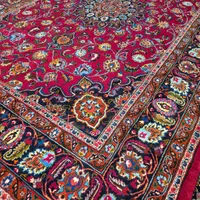 فرش دستباف ۱جفت ۹ متری،بابایی زاده.گالری فرش ایران|فرش|مشهد, حجت|دیوار