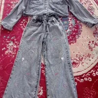 کت و شلوار لی دخترانه