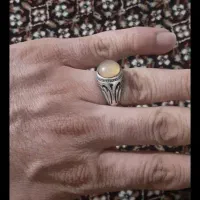 انگشتر نقره قدیمی عقیق