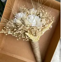 آف دسته گل عروس حنابندان گیفت توسط استادحسینی|گل مصنوعی|کرمان, |دیوار