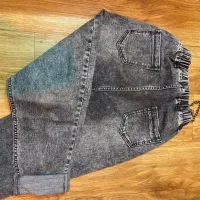 کت جین و شلوار مام استایل ذغال سنگی|کفش و لباس بچه|مشهد, سجاد شهر|دیوار