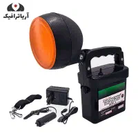 چراغ شارژی هالوژنی تابش