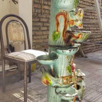 آبنمای بزرگ طرح قوری|صنایع دستی و سایر لوازم تزئینی|همدان, |دیوار