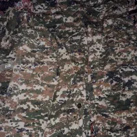 لباس 511مشکی شیش جیب پیکسلی سبز جلیقه