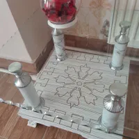 سه عدد میز مبل شیشه ای