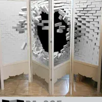 پرده چوبی متحرک