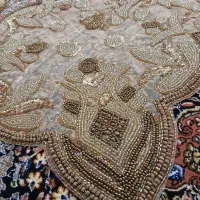 رومیزی کارشده شیک