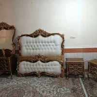 تختخواب چوب راش