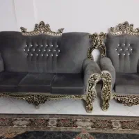 مبل استیل یا سلطنتی ۷نفره|مبلمان خانگی و میز عسلی|تنکابن, |دیوار