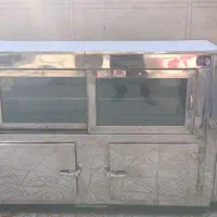 یخچال دو درب شیشه ای  ویترینی