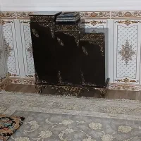 پادری جا کفشی و ساعت چوبی در حد نو