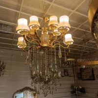 لوستر ال طلا برنجی قیمت تولیدی