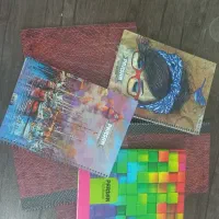 انواع دفاتر زیبا وبه روز زیرقیمت مغازه موجوده|لوازم التحریر|ساوه, |دیوار