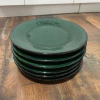 ست کامل ظروف سفالی لعابی در حد نو یکجا ۲/۳۰۰ م|ظروف سرو و پذیرایی|رشت, دیلمان|دیوار