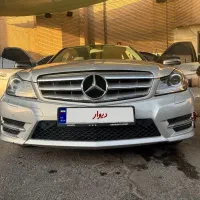 بنز c200 بدون رنگ