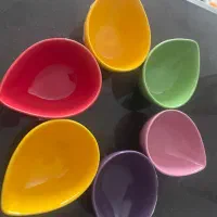 پیاله سرامیکی رنگی