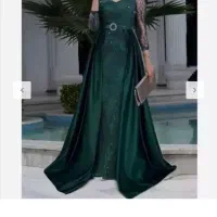 لباس مجلسی دو دامنه