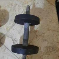 دمبل باشگاهی وزنه۸کیلو|تجهیزات ورزشی|تهران, آجودانیه|دیوار