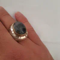انگشتر نقره شجر رکاب دست ساز صبا