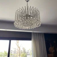 یک جفت لوستر کریستال