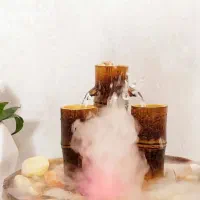 آبنمای رو میزی بصورت آماده یاساخت به سلیقه خودتان|صنایع دستی و سایر لوازم تزئینی|بومهن, |دیوار