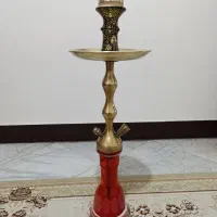 قلیون برنجی قدیمی عتیقه