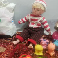 عروسک ، توپ ، کیف ، قالمه بازی جغجغه|اسباب‌بازی بچه|مشهد, هفت تیر (حافظ)|دیوار