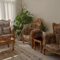 مبلمان سلطنتی۹نفره ، بهمراه غذاخوری ۸نفره