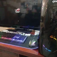 کامپیوتر گیمینگ RGB + مانیتور 32 اینچ + TUF GAMING