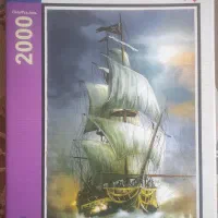 پازل ۲۰۰۰ تکه طرح کشتی دزدان دریایی،نو