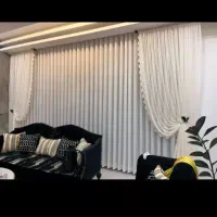 پرده ها یه هفته استفاده شده کاملا نو هستش