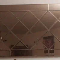 آیینه دکوراتیو پشت کار ام دی اف سایز ۱۶۰ × ۲