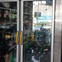 یخچال دو درب تمییز فروشگاهی