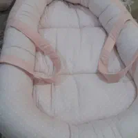 تشک گارددار(نوزاد) و ساک بچه صورتی
