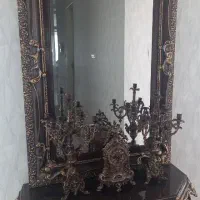 آینه شمعدان سالم