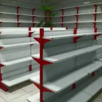 قفسه سوپرمارکتی لچکی دار