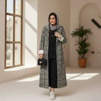 مانتو کتی/ژیله/پالتوی زنانه/لباس پاییزه/شومیززنانه|لباس|اصفهان, بابوکان|دیوار