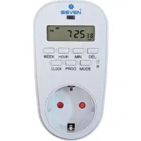 تایمر دیجیتال هفتگی با برنامه ریزی (پریز تایمردار)