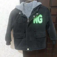 کاپشن داخل خزدار مناسب ۹ سال