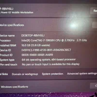 لپ تاپ hp zbook power G7|رایانه همراه|سقز, |دیوار