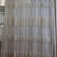 پرده توری تمیز