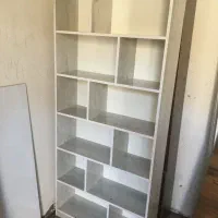کتابخانه|کتابخانه، شلف، قفسه‌های دیواری|قم, قلعه کامکار|دیوار
